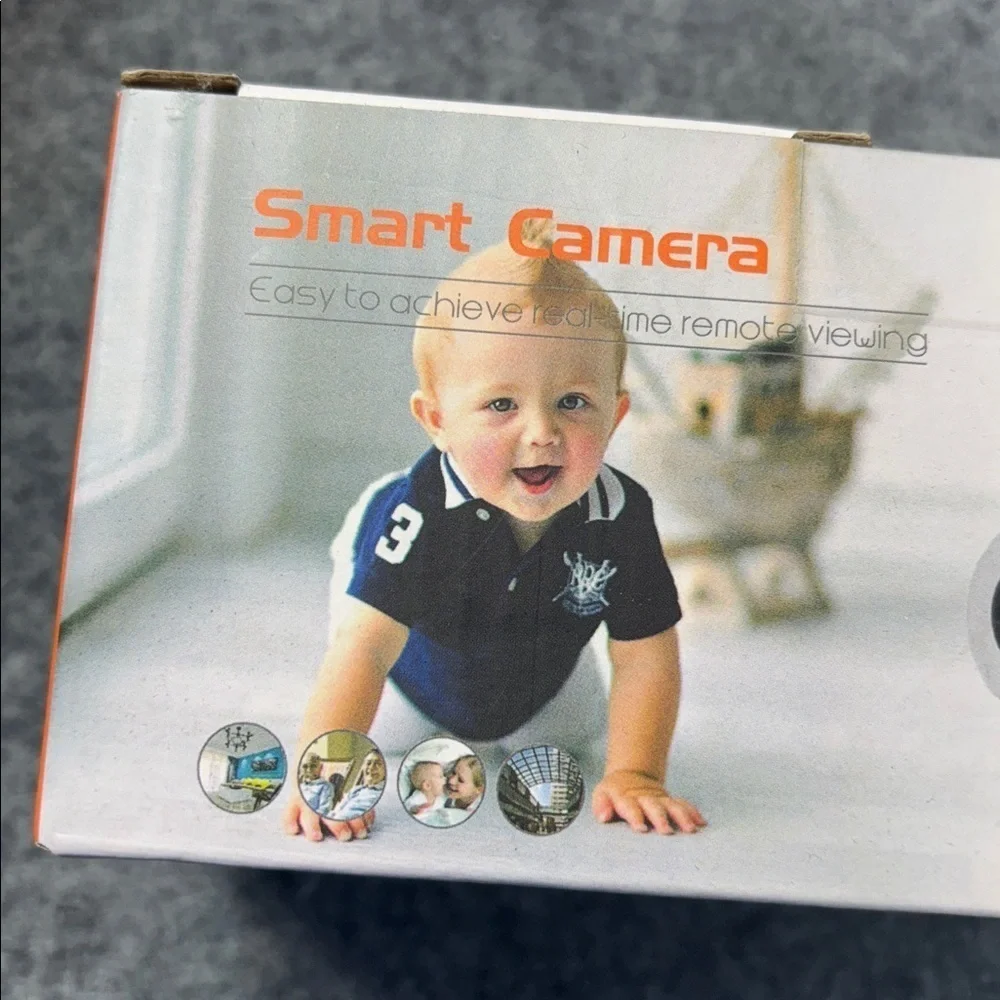 Smart Camera wifi HD 360rotation horizontal 90 degree rotate vertical camera